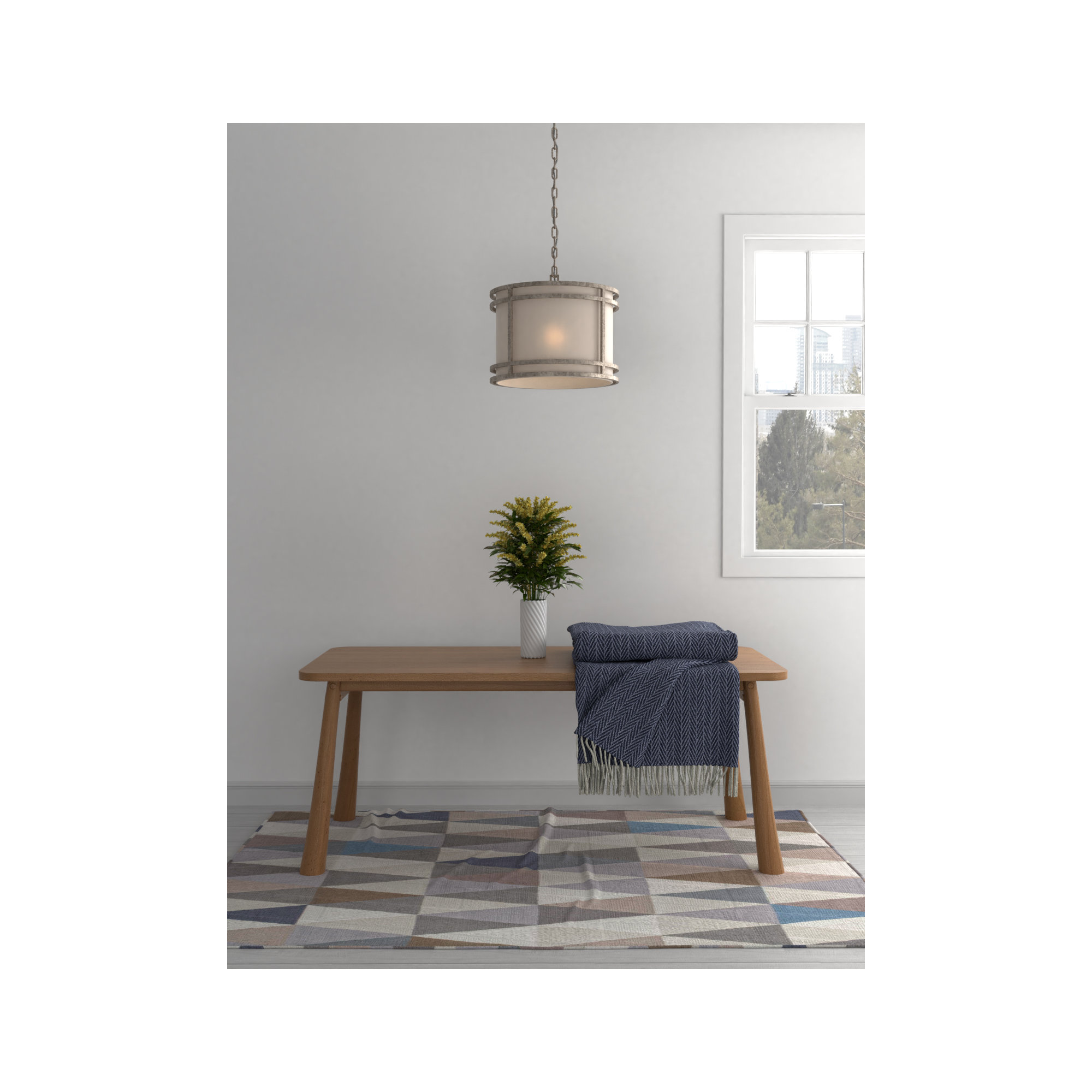 Eudia Single Light Dimmable Pendant