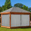 Rideau occultant en polyester Yicel-581371870