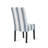Olin Contemporary Upholstered Fabric Dining Chairs with T-Stitch Detailing and Wooden Legs-2024521221