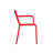 Modern Commercial Grade 2 Slat Indoor/Outdoor Steel Bar Stool-1421437018