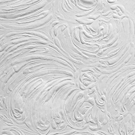 10m L x 52cm W Abstract 3D Embossed Roll Wallpaper