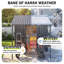 Metal Lean-To Shed & Pergola Combo