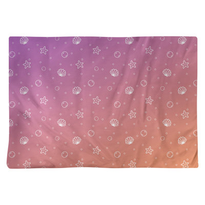 Napperon en coton 18 po Seashell