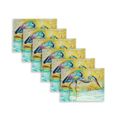 Napperon en coton 19 po Mode Heron