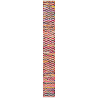 Keidon Cotton Abstract Indoor Rug