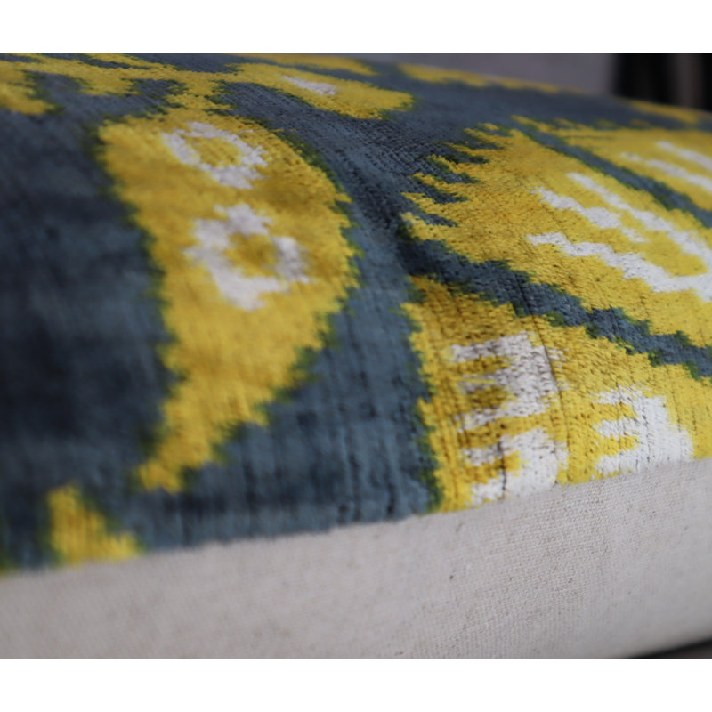 Velvet Lumbar Pillow Cover & Insert