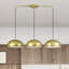 Lustre linéaire extra large en or doux 3 lumières Aaranyan-1587582523-1587582524