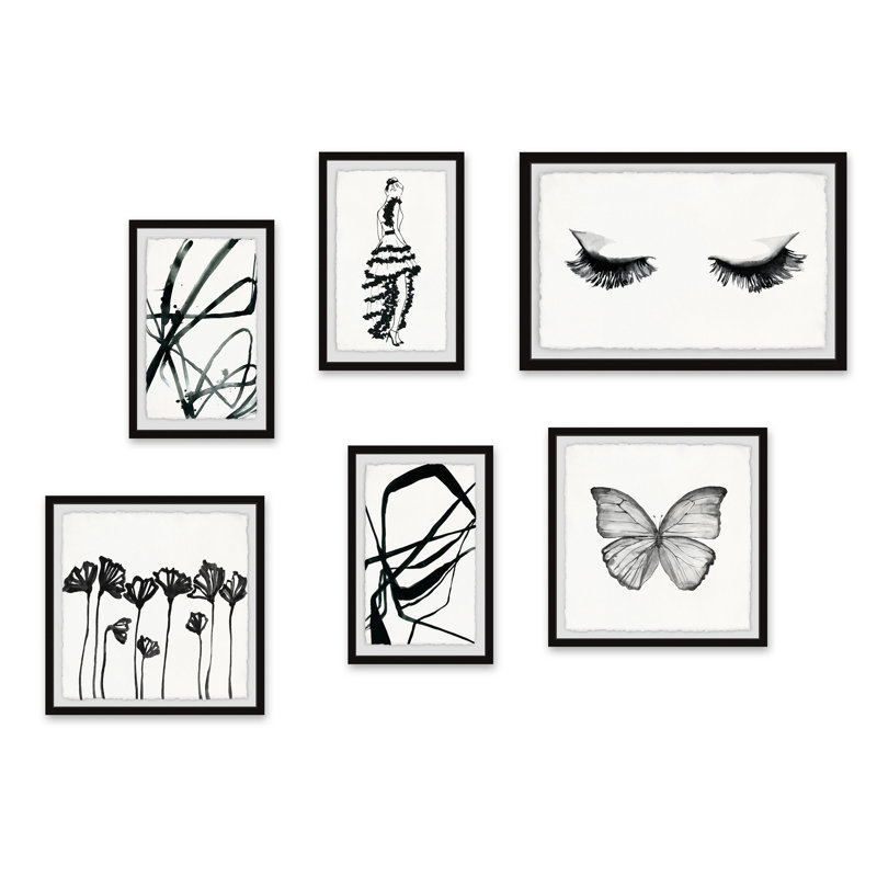 « light as a plumes hexaptych »