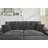Modern Corduroy Sectional Sofa with USB Charging, Cup Holders, and Armrest Storage for Flexible Comfort and Style-1601791637