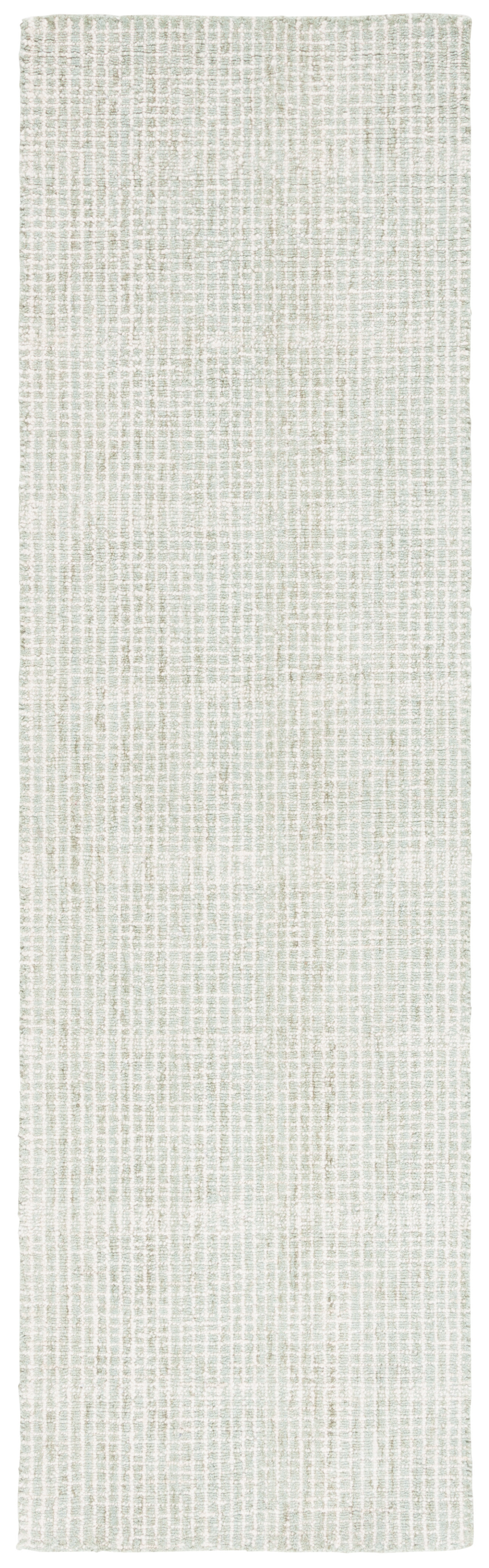 Evan Mini Ribbed Wool Rug Ebern Designs Vighnesh Tufted Wool/Cotton Performance Striped Rug in ...