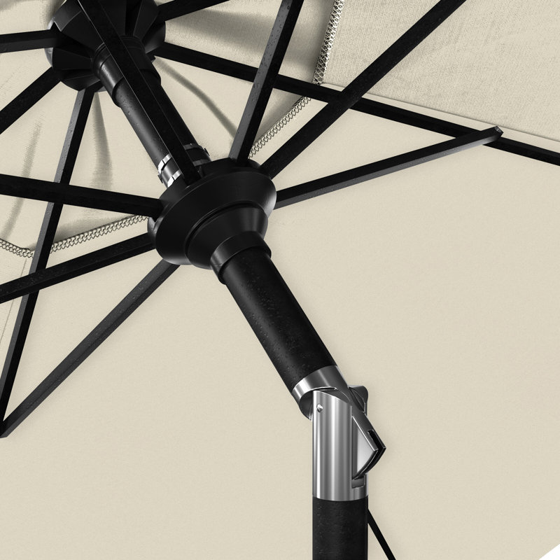 Parasol 108 po Aalieyah, Stone Black, Toile Toile Toile Sunbrella®