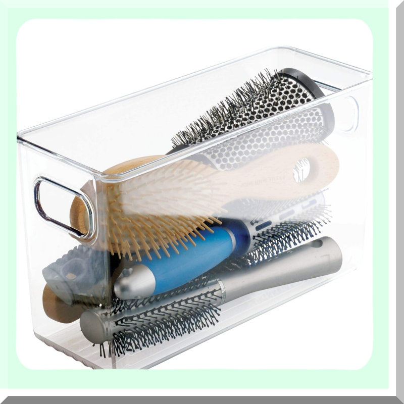 ClearSpace Multi-Use Organizer Bin for Countertops, Closets, and Vanities - Ideal Storage Solution for Bathroom, Bedroom, Office, and Kitchen