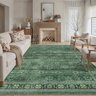 Tapis lavable à la machine Havenly