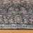 adamstown Emporia Kellan Machine Washable Traditional Border Indoor Area Rug, Brown Tan Beige Non-Slip Chenille – Living Room & Bedroom-115805260
