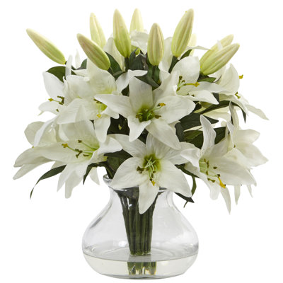 Lilies Arrangement in Vase