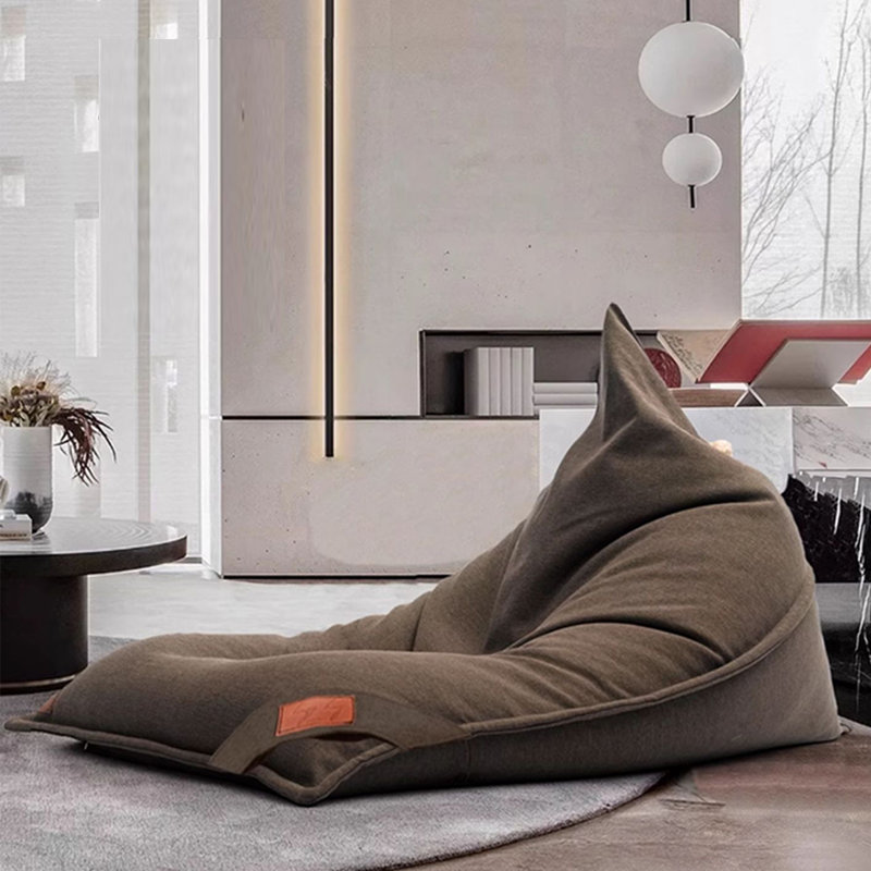 Fauteuil à billes léger et luxueux, Brun
