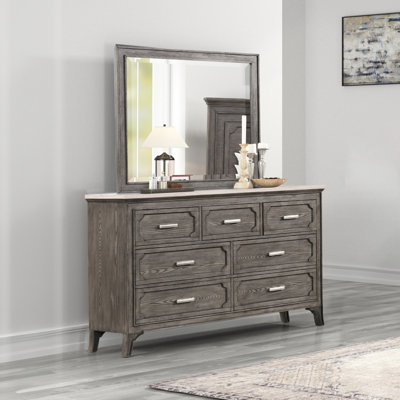 Commode l 7,05 po avec miroir Jvian