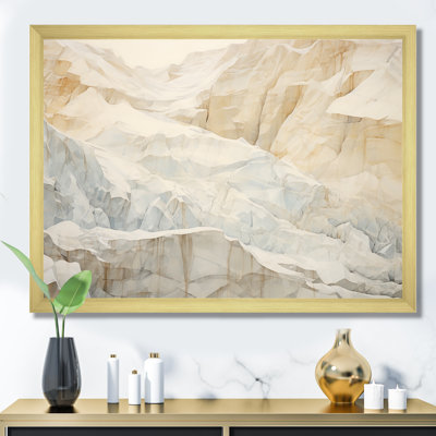 " Minimalism Geige Glacier Harmony I "