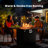 Fire Pits Table Outdoor fireplace Propane Gas Fire Pit, 50,000 BTU Steel Fire Table-94789463