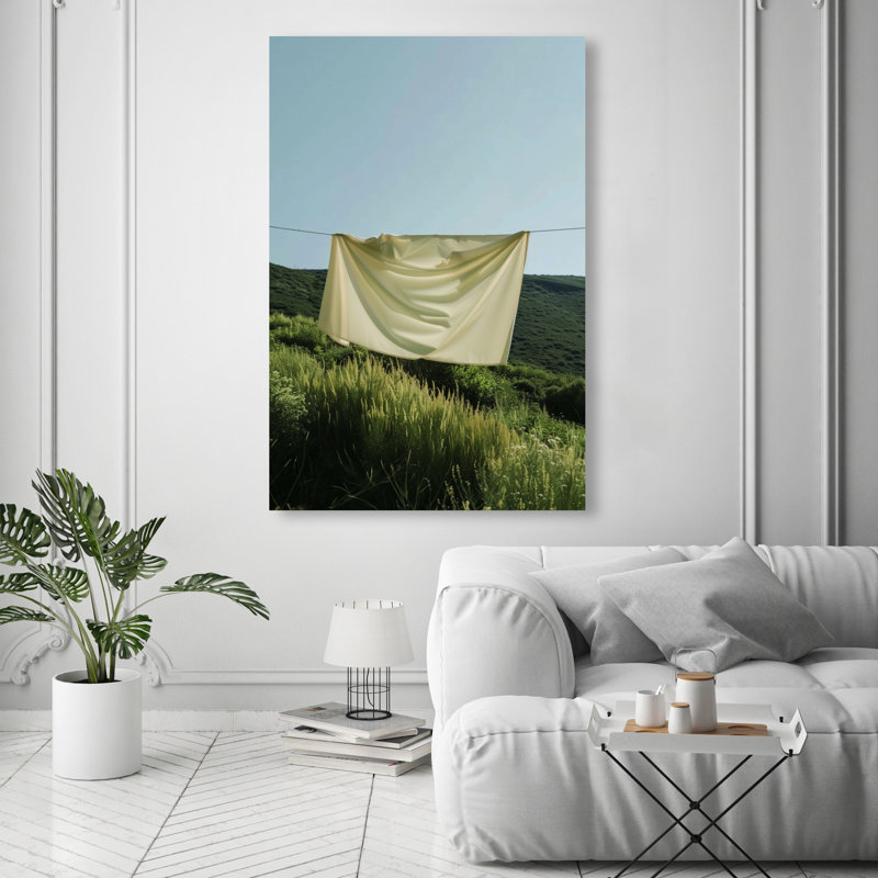 Floating Cotton I Print by Oliver Gal, 15"H x 10"W, Gallery Wrapped