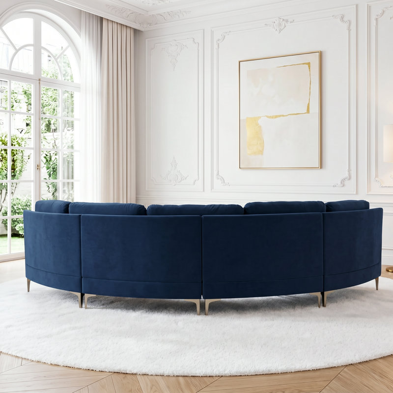 Canapé modulaire Compression, Blue Velvet