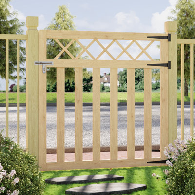 Solid Wood Gate
