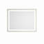 Miroir de salle de bain à DEL, miroir de meuble-lavabo mural avec cadre en aluminium-113819049-113819055-113819048