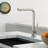 Versatile Pull Down Sprayer Stainless Steel Modern Kitchen Experience