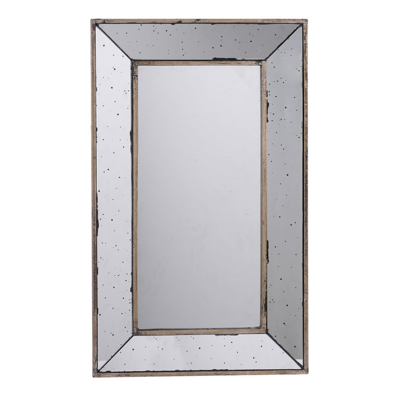 Miroir mural rectangulaire 16,5X24 "ou plateau décoratif