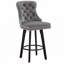 Ensemble de 2 tabourets de bar capitonnés-1884642857