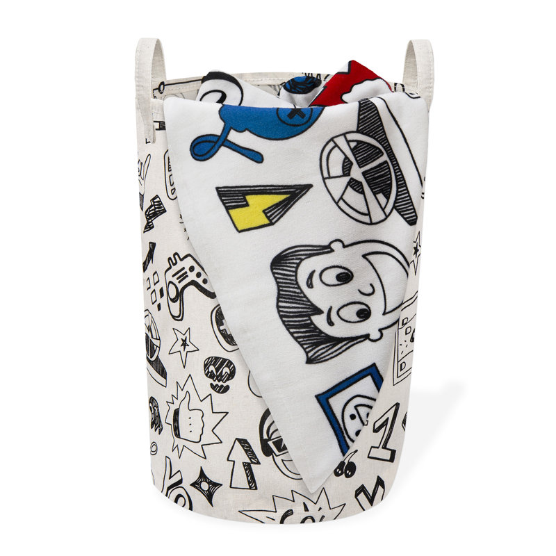 Fabric Laundry Basket with Handles