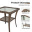 Ensemble de conversation d'extérieur à chaises multiples avec coussins 7 pièces-1761158780