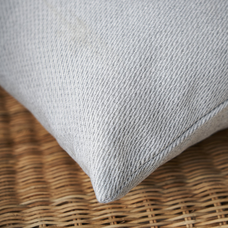 Agbogla Square Cushion, Silver