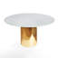 Alphaville Round Marble Dining Table