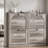 Arched Slim Shoe Cabinet — 4 Flip-Open Drawers + 2 Side Entry Hooks — Holds 16–24 Pairs — 3-Position Adjustable & Removable Shelving — Narrow Entryway Shoe Storage-139082724