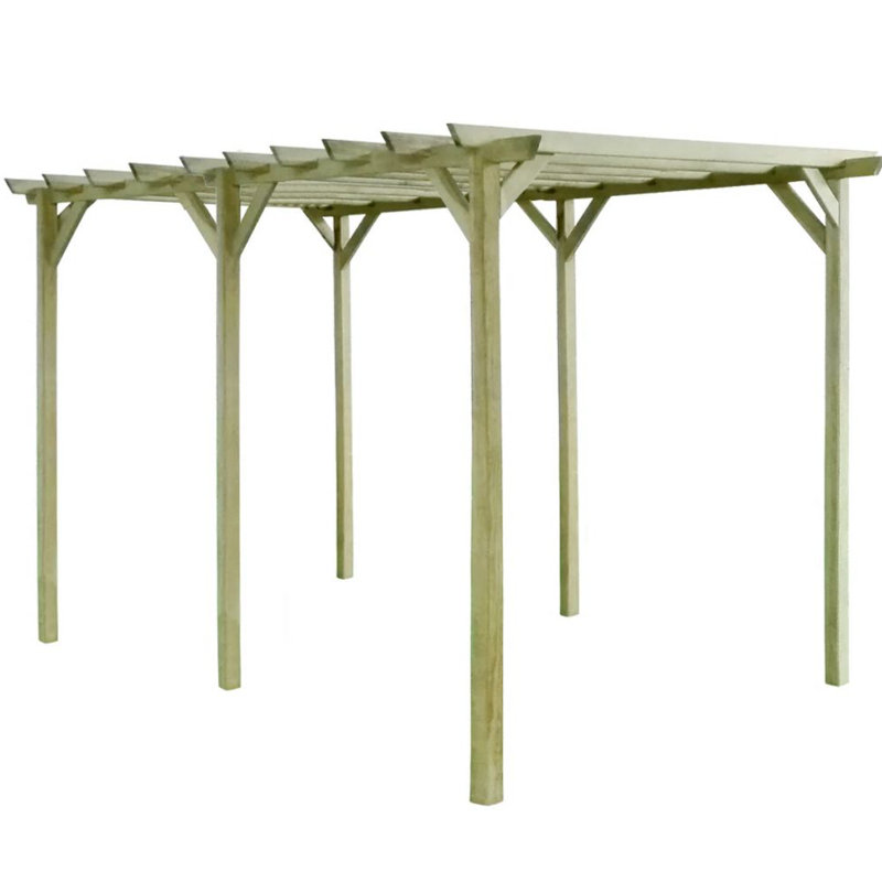 Kidwell 2m x 4m Solid Wood Pergola