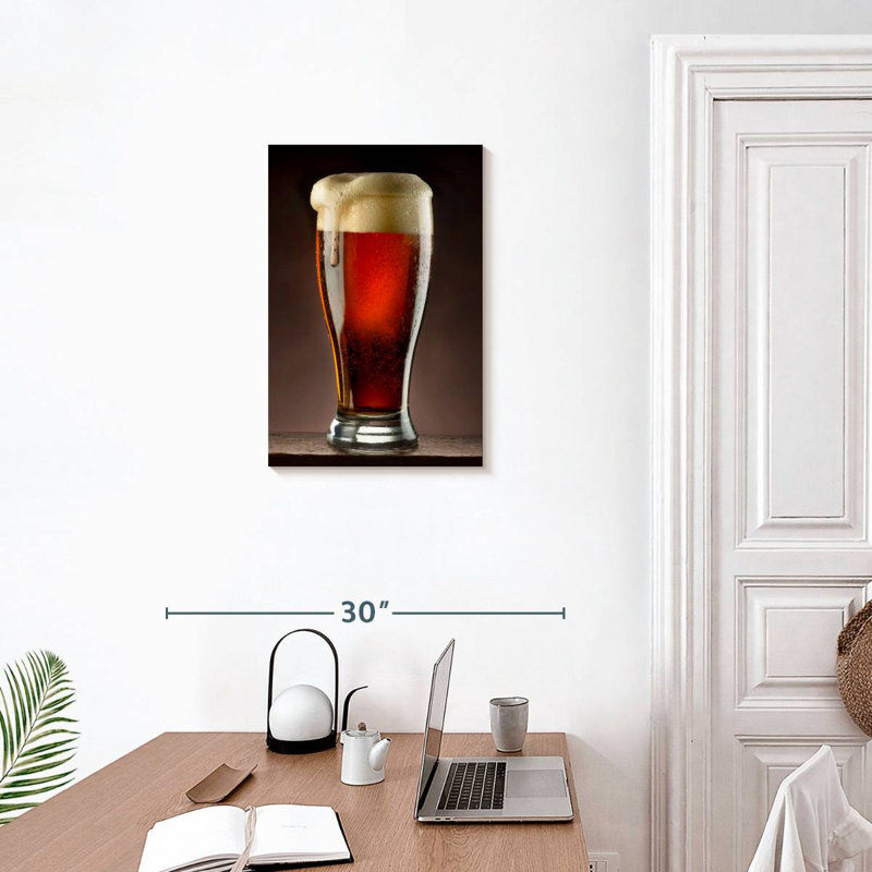 Yarlin Tall Beer Glass, 24" H x 16" W