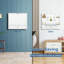 Bureau flottant en bois massif Ganna-598174420