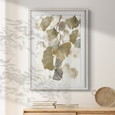 Ginkgo Accent I -Framed Print