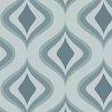 Transform Trippy Blue  Peel & Stick Wallpaper