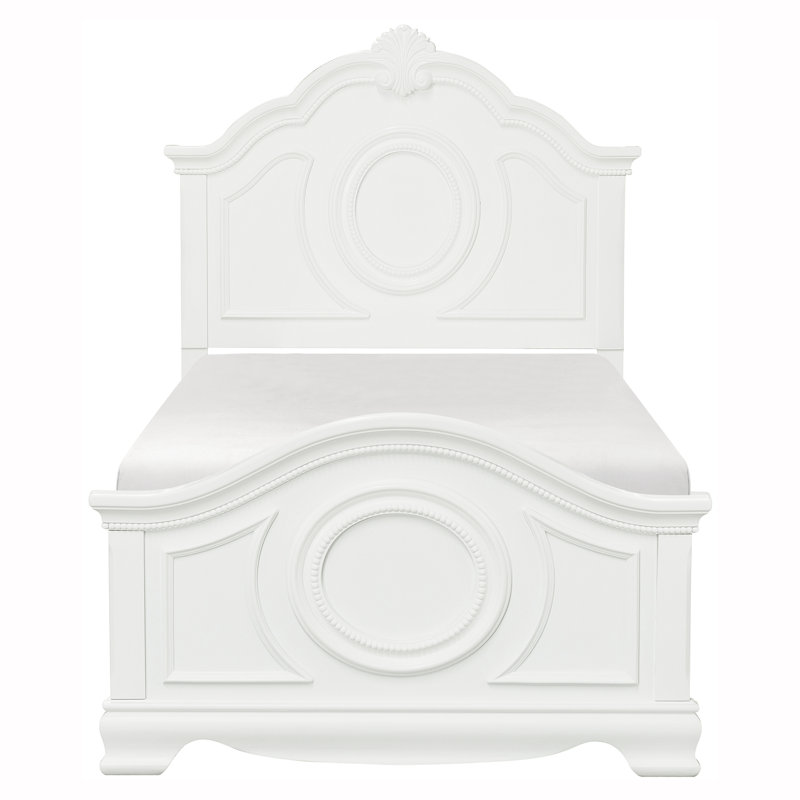 Mobilier de chambre à coucher en bois classique, Double