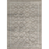 Hand-Knotted High-Quality Gray and Light Blue Area Rug