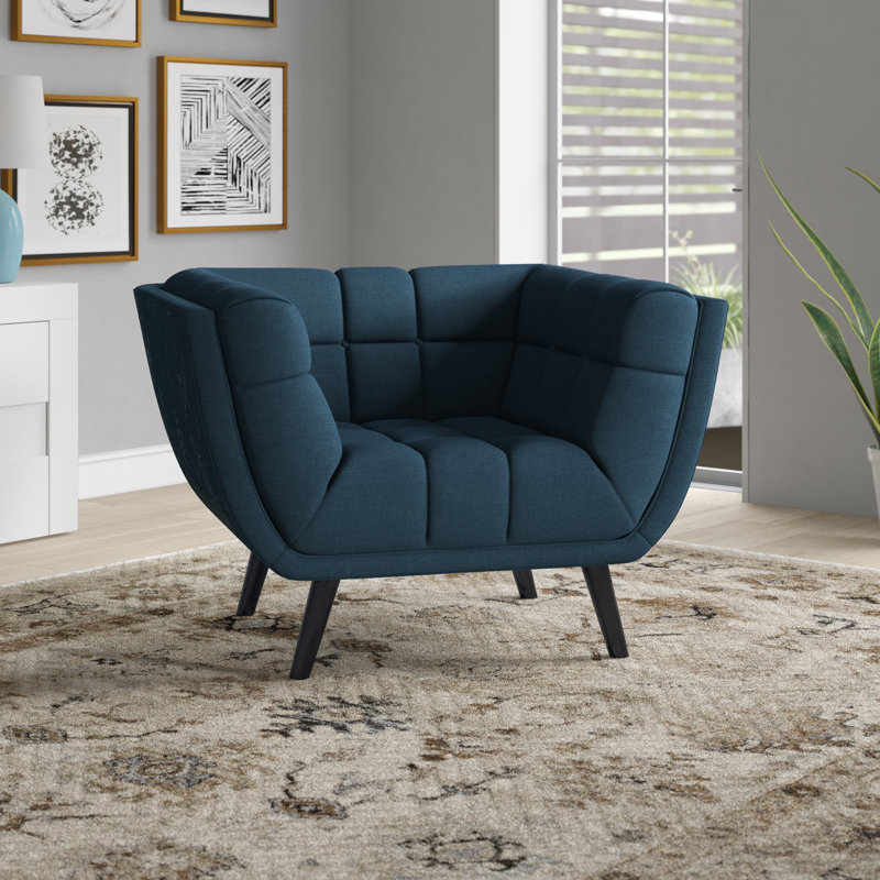 Fauteuil Bestow, Bleu
