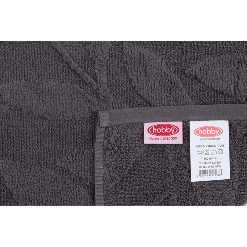 Ensemble de serviettes luxueuses, gris foncé, 19,7 po x 35,4 po | 100% micro-coton, 15,9 oz / verge carrée | Lavable à la machine à 104 ° F | Doux, absorbant et à séchage rapide | Parfait pour le spa, la salle de bain et l'utilisation quotidienne