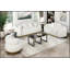 Chaise de salon luxueuse avec mouvement pivotant