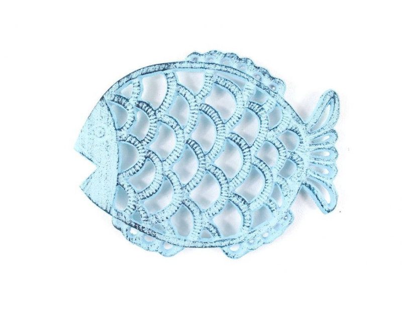 Extrait pour poisson en fonte big, Turquoise