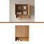 Armoire de salle de bain murale rayée de 26 po avec portes, tablette et compartiment de rangement ouvert au-dessus de la toilette pour la salle de bain, la cuisine et la salle de lavage-957018258