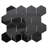 Stately Hex 11" x 14" Porcelain Mosaic Tile-72531466