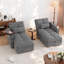 Modern Sectionals with Storage, 66.33 Inch Chenille Sofa Bed, Adjustable Home