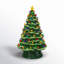 Nostalgic Ceramic Tree - Green-84388815